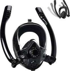 HJKB Schnorchel Schlange Maske Vollgesicht 180°