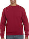 Gildan 18000 Men's Long Sleeve Promotional Sweatshirt Antique Cherry Red