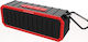 Holsten Bossen HB-300 Bluetooth Speaker 3W with Radio Black/Red