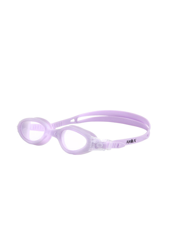Amila Swimming Goggles Adults Purple