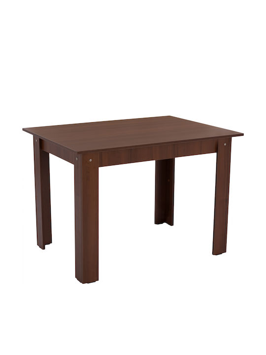 Tisch Küche Holz Walnut 110x80x77cm