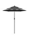 Garden & Terrace Floor Aluminium Round Parasol Ανθρακί