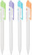 Deli Arrow Pen Ballpoint 0.7mm (Μiscellaneous Colours)