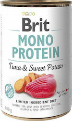 Brit Mono Protein Umedă pentru Câini Câine cu Ton în Conservă 1 x 400gr.