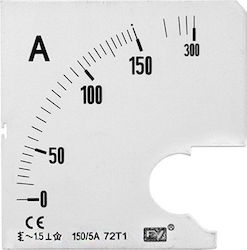 Adeleq Industrial Marking Πλάκες Ενδείξεως Αμπερόμετρων 150/5A 11-401507