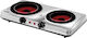 MPM Countertop Burner Keramik Double Inox