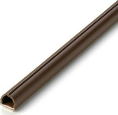 Inofix Cable Channel with Sticker made of Plastic Cablefix Flexible 10.5x10mm 3m Brown 3m
