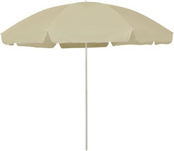vidaXL Beach Umbrella Umbrella 3m Yellow of the vidaXL Beach Umbrella Umbrella 3m Yellow of the
