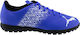 Puma Yacto Low TT Low Football Shoes with Molded Cleats Blue