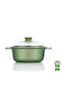 Risoli Dr Green Deep Pot made of Cast Aluminum 3.5lt / 24cm