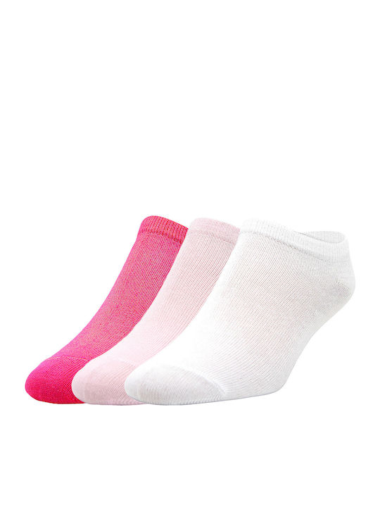 Xcode Girls 3 Pack Ankle Socks Multicolour