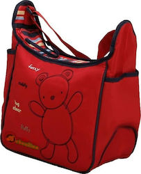 Beboulino Shoulder/Hand Diaper Bag Ruby