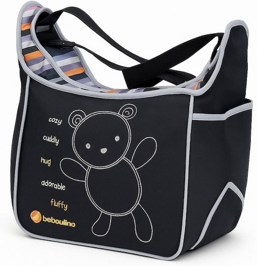 Beboulino Shoulder/Hand Diaper Bag Navy Blue