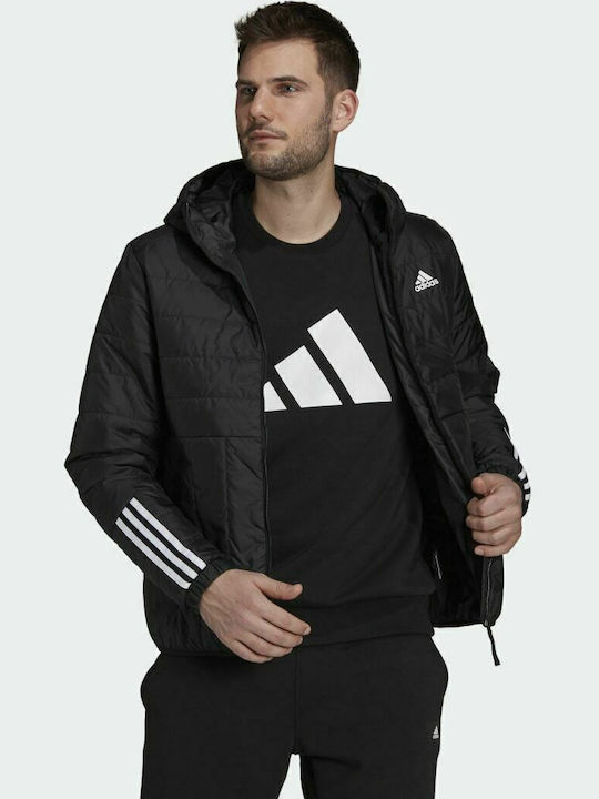Adidas Itavic Ανδρικό Χειμωνιάτικο Μπουφάν Puffer Μαύρο