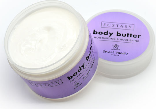Ecstasy Perfumes Sweet Vanilla Moisturizing Butter Body with Aroma Vanilla 250ml