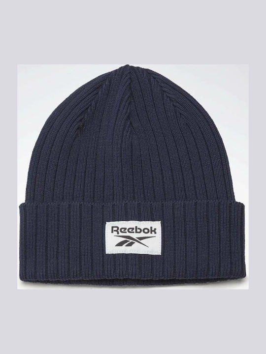 Active Foundation Beanie Ανδρικός Σκούφος με Rib Πλέξη σε Navy Μπλε χρώμα