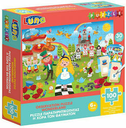 Kinderpuzzle Wonderland für 6++ Jahre 100pcs Luna