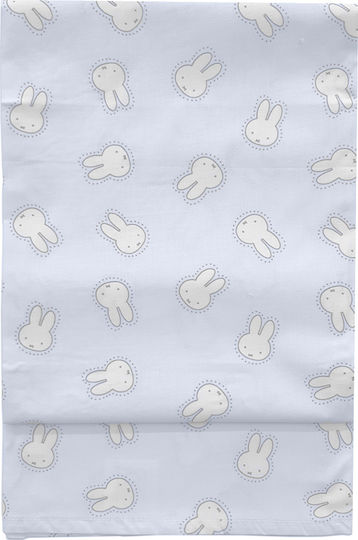Miffy Swaddle Blanket Albastru Deschis 80x80 cm Miffy Swaddle Blanket Albastru Deschis 80x80 cm