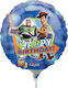 Balloon Foil Birthday-Celebration Round Blue 23cm