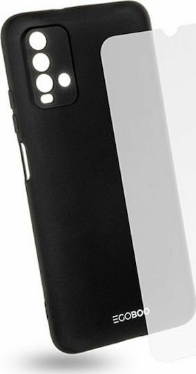 Egoboo Rubber Задна корица Силикон Черен (Poco M3 / Redmi 9T)