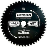 Benman 71914 Schneidscheibe 250mm mit 80 Zähnen 1Stück