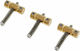 Gotoh In-Tune BS T-Style Saddles Brückenzubehör in Gold Farbe