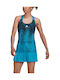 adidas Primeblue HB6190 Women's Blue Tennis Dress