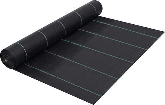 vidaXL 313059 Agro Textilien Bodendecker 60gr/m² 1x10m Schwarzes