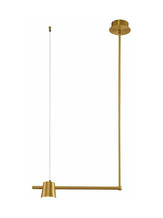 Zambelis Lights Pendant Lamp with Built-in LED Gold