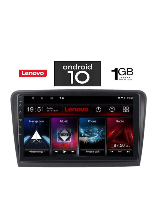 Lenovo Sistem Audio Auto pentru Skoda Rapid 2012> cu Clima (Bluetooth/USB/AUX/WiFi/GPS/Partitură) cu Ecran Tactil 9" IQ-AN X5912_GPS