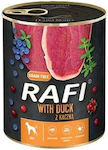 Dolina Noteci Rafi Canned Grain Free Wet Dog Food with Duck 1 x 800gr