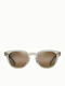 Maui Jim Cheetah 5 Sonnenbrillen mit Transparent Rahmen und Braun Polarisiert Linse H842-21D