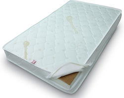 Beboulino Στρώμα Κούνιας με Κοκοφοίνικα 60cmx120cmx10cm