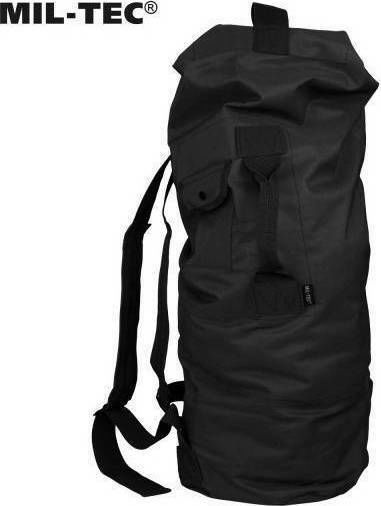 Mil-Tec Military Duffle Bag Polyester Black 75lt