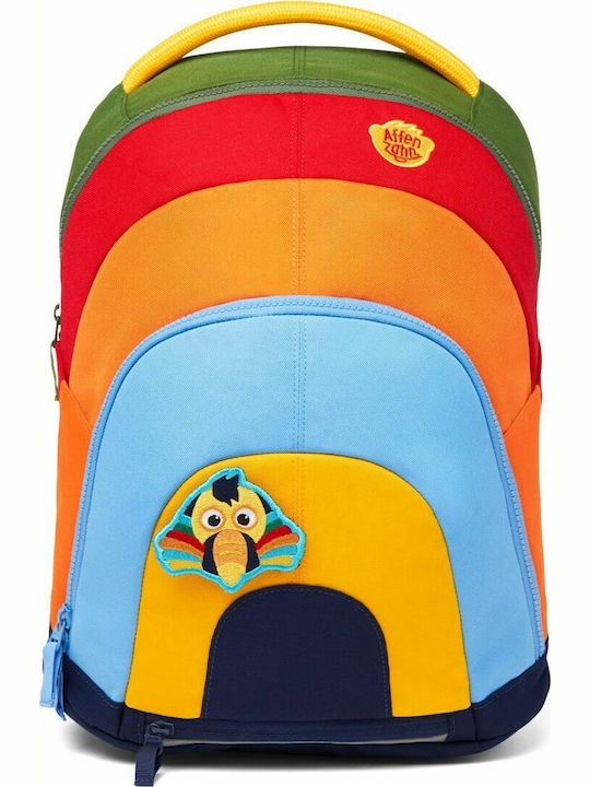 Affenzahn Daydreamer Toucan School Bag Backpack Elementary, Elementary Multicolored