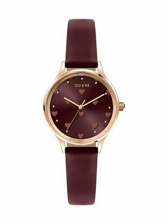 Oui & Me Bichette Women's Watch with Burgundy L...