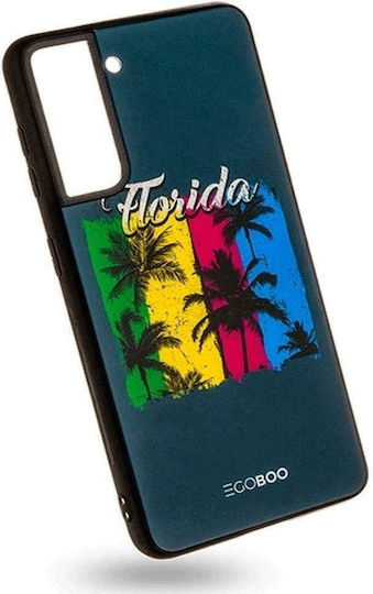 Egoboo Glass TPU Back Cover Πλαστικό Florida (Galaxy S21 Ultra 5G)