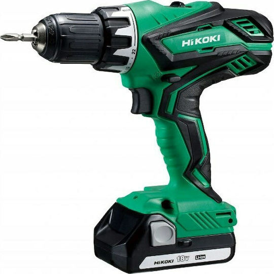 Hikoki DS 18DJL Δραπανοκατσάβιδο Μπαταρίας 18V 2x3Ah