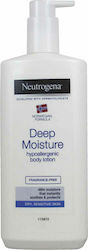 Neutrogena Deep Moisture Fragrance Free Body Lotion 400ml Neutrogena Deep Moisture Fragrance Free Body Lotion 400ml