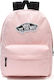 Vans Realm School Bag Backpack Junior High-High School Powder Pink 22lt