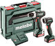 Metabo PowerMaxx BS 12 με Φακό PowerMaxx ULA 12...