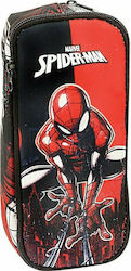 Gim Spiderman Pencil Case with 2 Compartments Red