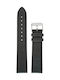 Tzevelion ART983 Leather Strap Black 14mm