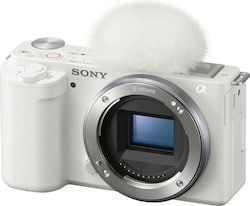 Sony ZV-E10 Spiegellose Kamera Gehäuse Weiß