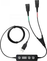 Jabra Link 265 (265-09) Adapter USB auf 2x QD Trainingskabel (265-09)