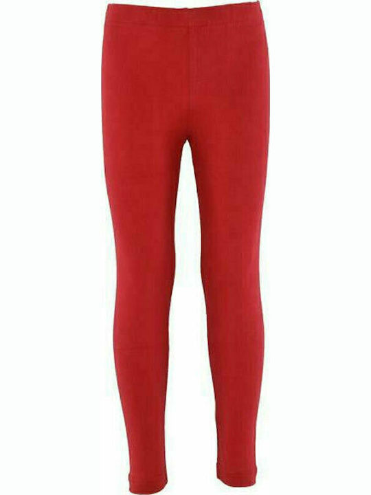 Joyce Kinder Leggings Lang Rot