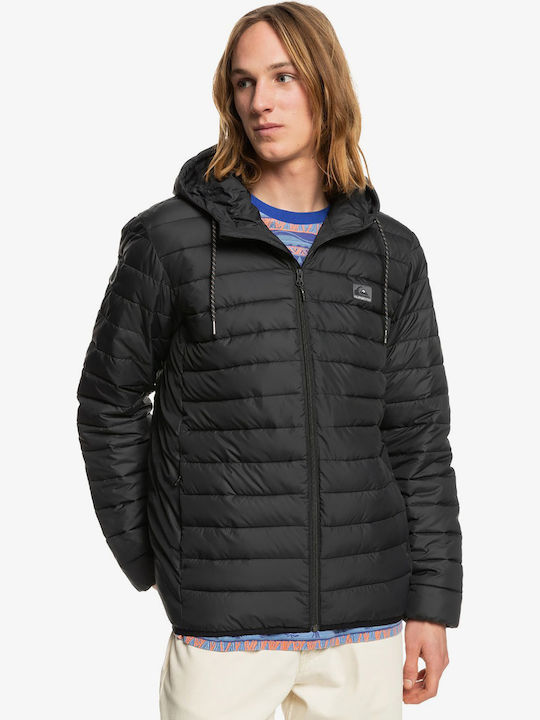 Quiksilver Scaly Winter Jacket Puffer Black