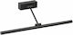 Faro Barcelona Modern Leuchte Wand mit Integrierter LED und Warmweißes Licht Schwarz 45x22.4cm