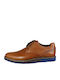 Leder Herren Freizeitschuhe Tabac Braun
