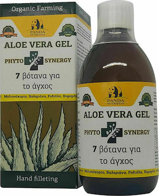 Panda Nutrition Phyto Synergy Aloe Vera Gel & 7 Βότανα για το Άγχος 500ml